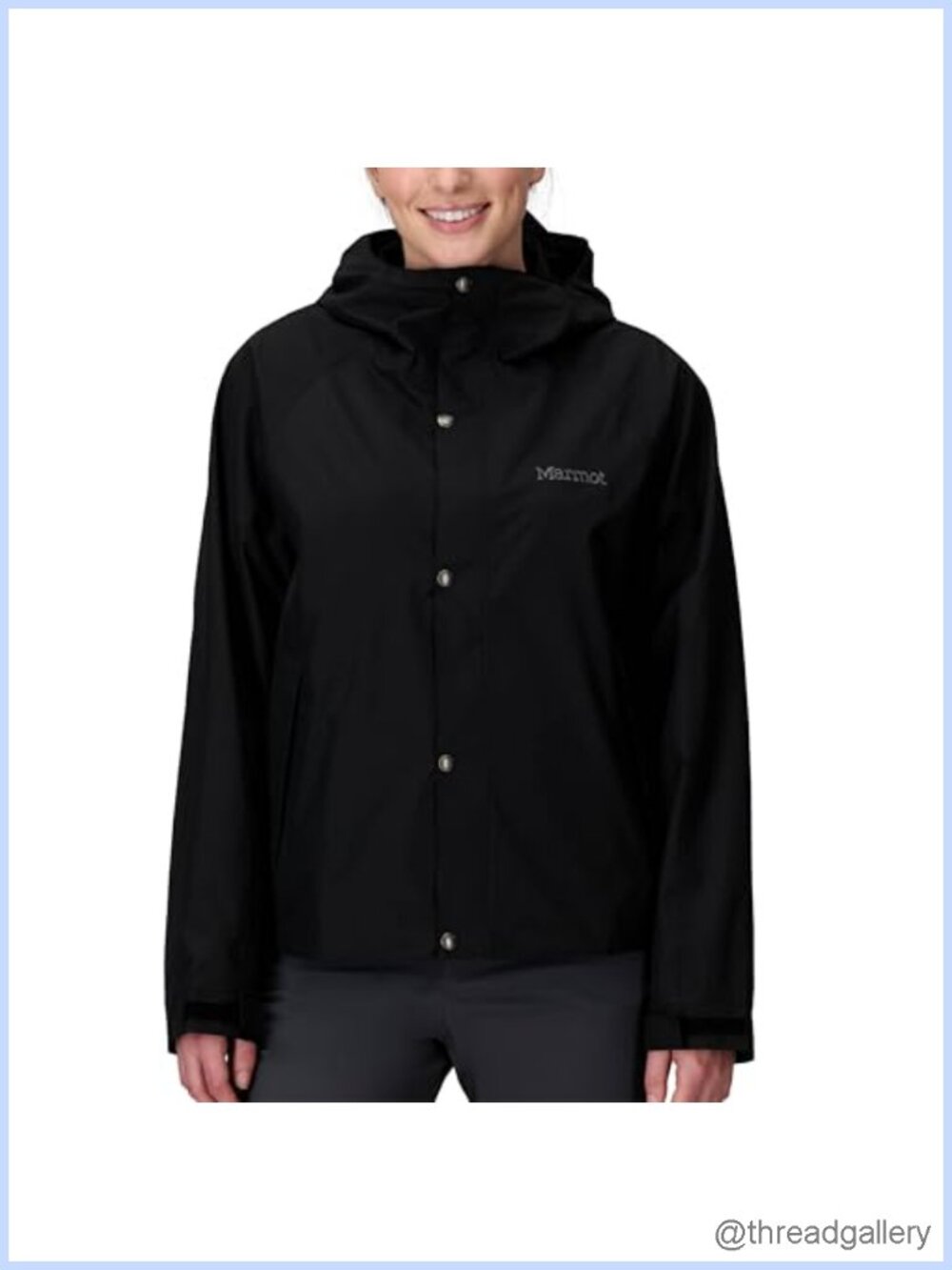 Marmot Cascade Waterproof Rain Jacket NanoPro Seam-Taped Hooded